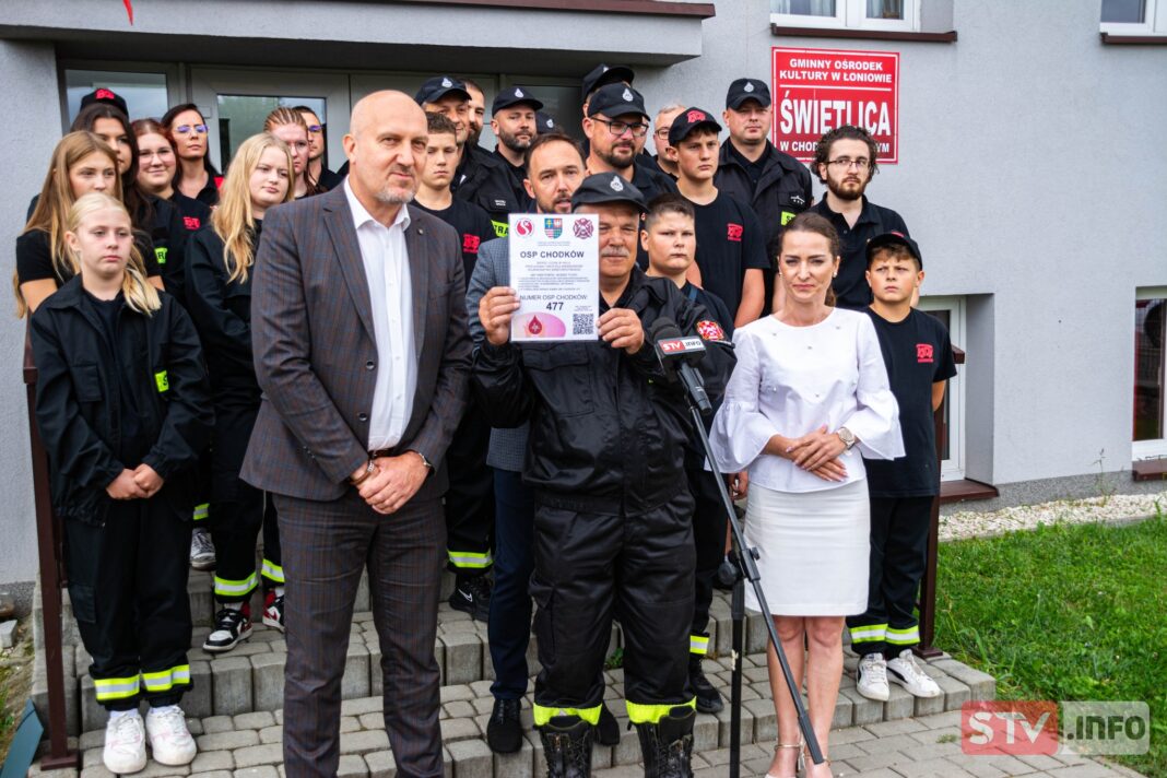 Oddaj krew, wesprzyj OSP Chodków. W formularz wpisz 477