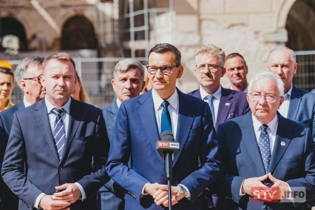 Mateusz Morawiecki zadeklarował odbudowę Zamku Krzyżtopór, kiedy tylko PiS odzyska władzę