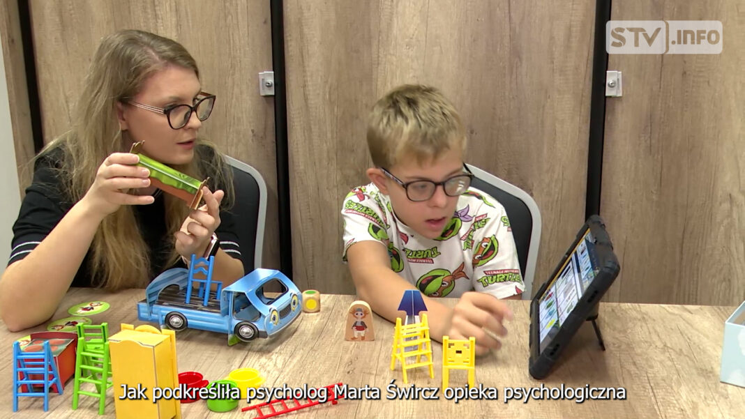 Zajęcia z psychologiem i logopedą pomagają osiągnąć im upragnioną samodzielność