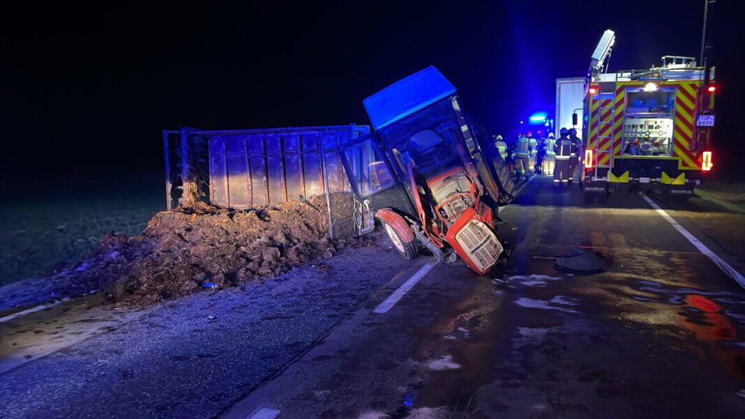Tragiczny wypadek w Czekarzewicach. W zderzeniu czterech pojazdów zginął 54-latek