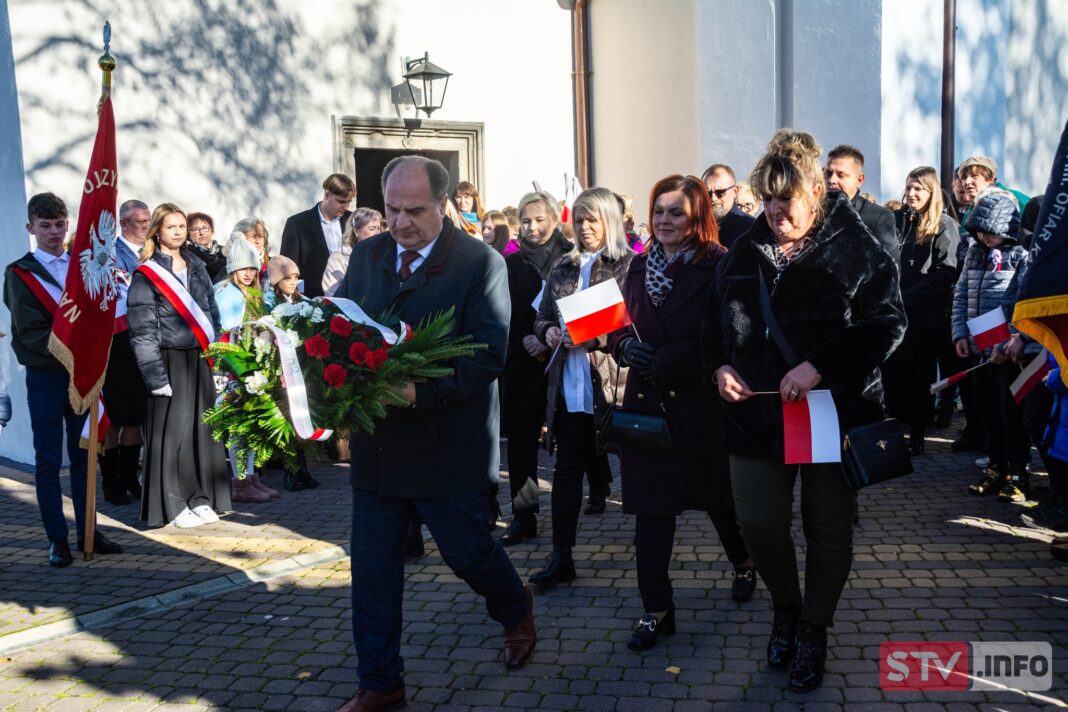 107. rocznica odzyskania niepodległości w Wojciechowicach. Było podniośle, patriotycznie i radośnie