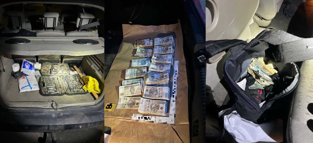 Mieli przy sobie 380 tys. zł. gotówki. Policjanci zatrzymali podejrzanych o włamania