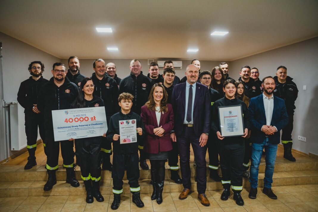 40 tys. zł dla OSP Chodków. Strażacy i sympatycy honorowo oddali prawie 100 litrów krwi