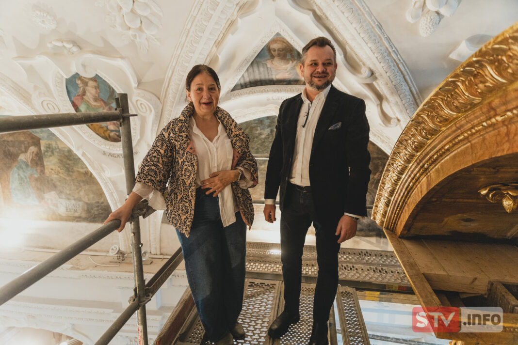 Ołtarz świątyni w Rytwianach w nowej krasie. Renowacja na finiszu Ołtarz świątyni w Rytwianach w nowej krasie. Renowacja na finiszu