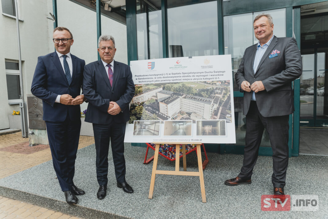 15 milionów złotych na bezpieczeństwo mieszkańców. W podziemiach sandomierskiego szpitala powstaną nowoczesne schrony 15 milionów złotych na bezpieczeństwo mieszkańców. W podziemiach sandomierskiego szpitala powstaną nowoczesne schrony