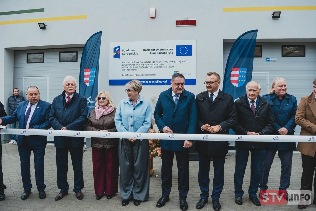 Nowe możliwości dla uczniów ZSTiO w Sandomierzu. Otwarto nowo wybudowane warsztaty szkolne Nowe możliwości dla uczniów ZSTiO w Sandomierzu. Otwarto nowo wybudowane warsztaty szkolne